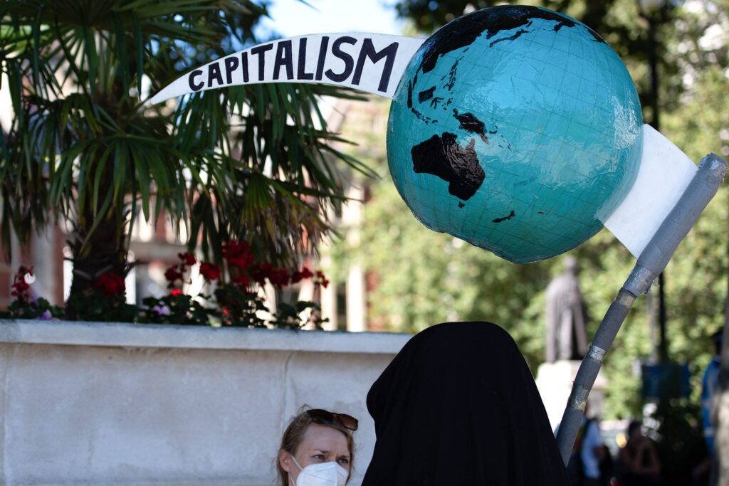 Demonstration in London, 2021. © Loredana Sangiuliano/SOPA Images/Shutterstock